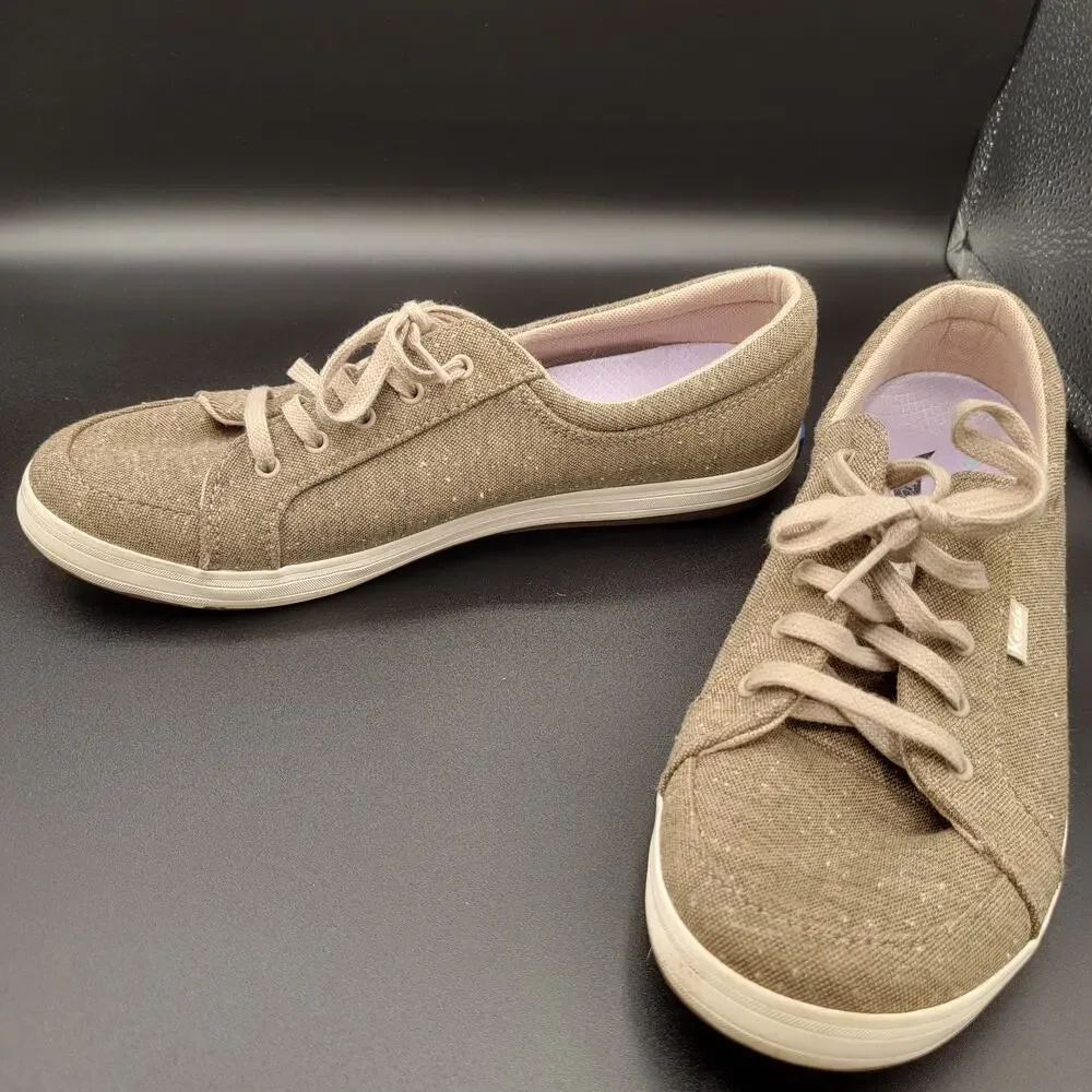 Women's Keds Sneakers Light Brown - Size 8 US - PLEASE READ!